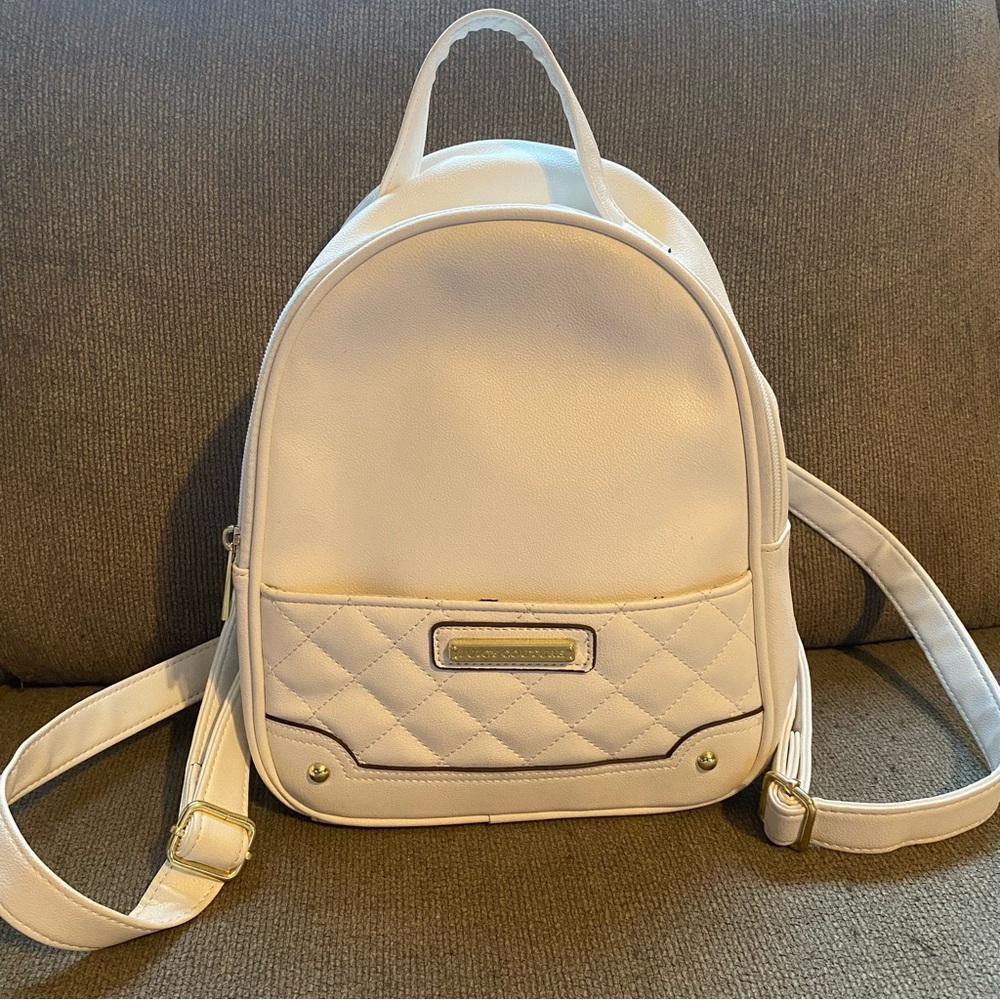 Juicy Couture White Backpack One Size